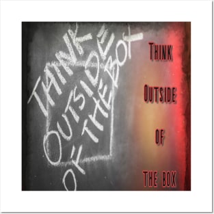 Think Outside of the box Posters and Art